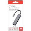 Хаб Verbatim USB-C to HDMI/USB-A 3.2/USB-A 2.0/SD/microSD Aluminum (32156)