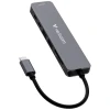 Хаб Verbatim HDMI/USB-C 3.2/USB-C/2xUSB-A 3.2/SD/microSD Silver (32158)