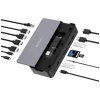 Док-станція Verbatim Pro 15в1 USB-C 2xHDMI/RJ45/3xUSB-A/3xUSB-C/SD/microSD/Audio/DisplayPort/SSD Grey (32173)