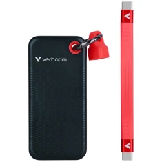 Зовнішній SSD Verbatim Pocket 1TB USB-C 3.2 Gen.2 Black-Red (32192)
