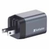Зарядний пристрій Verbatim GaN 35W USB-C/USB-A GNC-35 (32200)