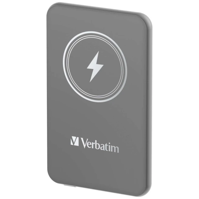 Powerbank Verbatim 'n' Go 15W 5000mAh Wireless Magnetic Grey (32244)