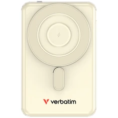 Powerbank Verbatim 'n' Go 15W 5000mAh Wireless Magnetic 2x USB-C кабель Gold (32253)