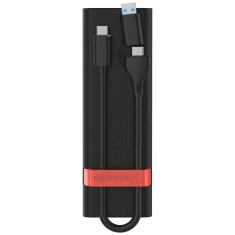 Корпус для SSD Verbatim M.2 NVMe USB 3.2 Gen 2 з кабелем USB A/USB C Black (32261)