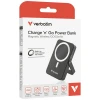 Powerbank Verbatim Charge n Go Magnetic Wireless 10000mAh з підставкою Black (32264)