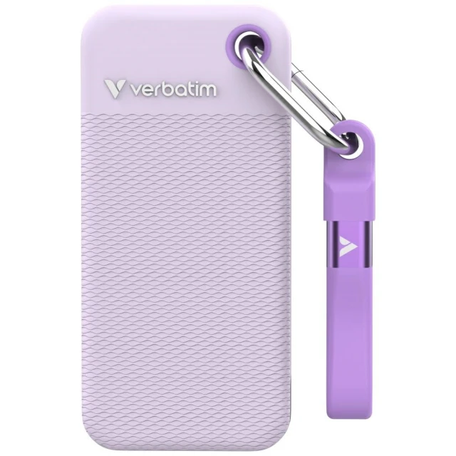 Зовнішній SSD Verbatim Pocket 1TB USB-C 3.2 gen.2 White-Purple (32322)