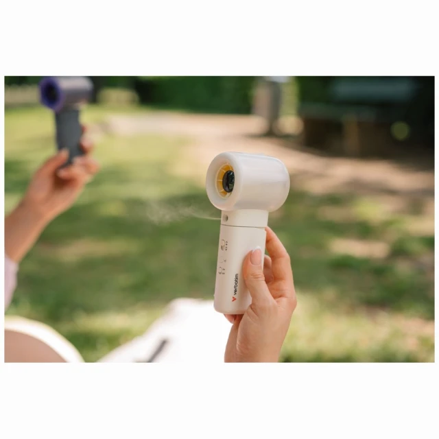 Ручний вентилятор Verbatim Cool n Go Aqua Breeze White (32344)