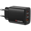 Мережева зарядка Verbatim Essentials GaN 65W Black (32352)