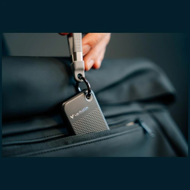 Зовнішний диск Verbatim Pocket SSD 256GB USB-C 3.2 Gen.2 Black (32415)