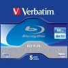 Диски Blu-ray Verbatim 50GB 6X BD-R DL 5шт Gray (43748)