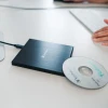 Внешний привод Verbatim Slimline CD/DVD USB-C + кабель USB-C/USB-C to USB-A 3.2 Black (43886)