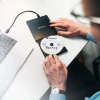 Зовнішній привід Verbatim Slimline Blu-ray Ultra HD 4K з кабелем USB-C/USB-A Black (43888)