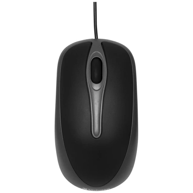 Миша Verbatim оптична USB-A 1000 dpi Black (49019)