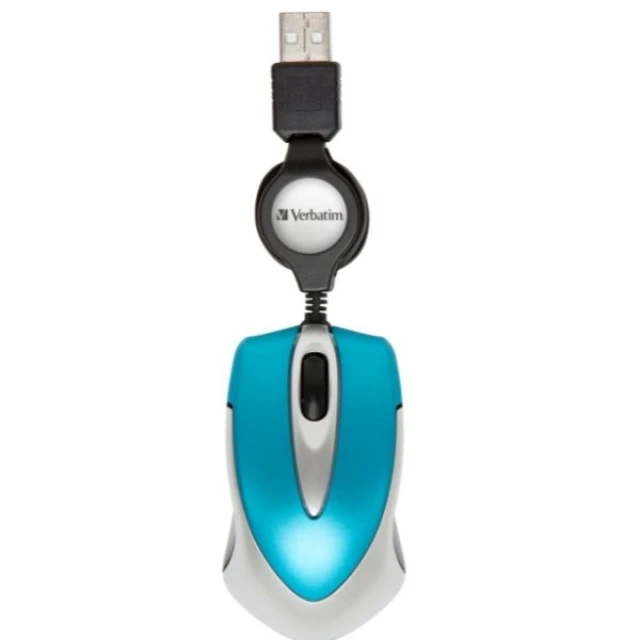 Миша Verbatim Go Mini USB-A 1000 dpi Blue (49022)