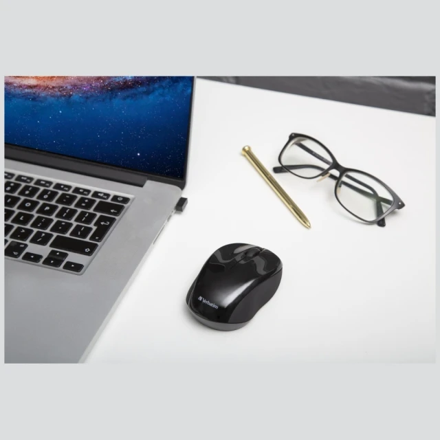 Миша бездротова Verbatim Go Nano 1600 dpi Black (49042)