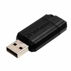 Флешка Verbatim PinStripe 8GB USB-A 2.0 Black (49062)
