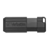 Флешка Verbatim PinStripe 8GB USB-A 2.0 Black (49062)