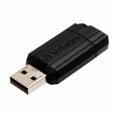 USB-накопитель Verbatim 32GB USB-A 2.0 PinStripe Black (49064)