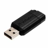 USB-накопичувач Verbatim PinStripe 128GB USB 2.0 Black (49071)