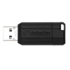 USB-накопичувач Verbatim PinStripe 128GB USB 2.0 Black (49071)