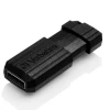 USB-накопичувач Verbatim PinStripe 128GB USB 2.0 Black (49071)