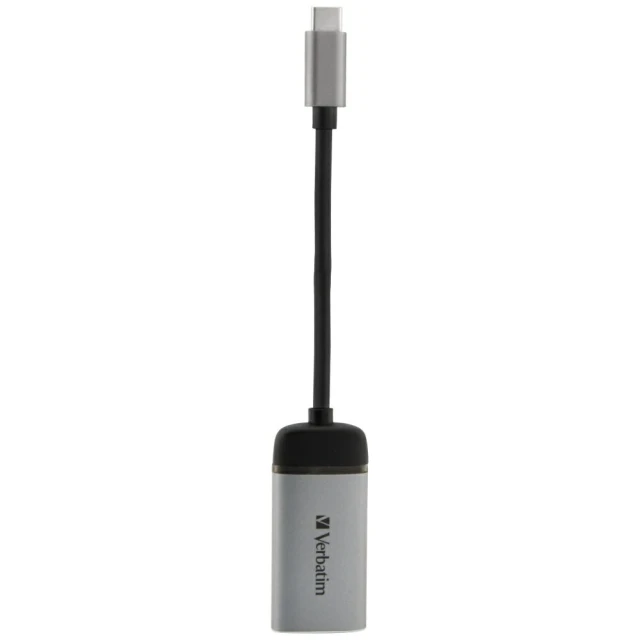 Переходник Verbatim USB-C - HDMI 4K Silver (49143)