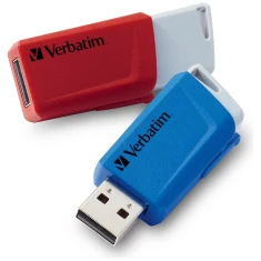 USB-флешка Verbatim Store 'n' Click USB 3.0 32GB 2 шт Red | Blue (49308)