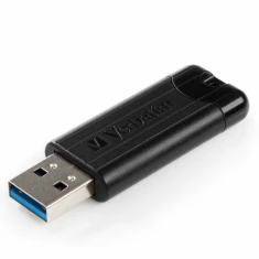 USB-флешка Verbatim 16GB USB-A 3.2 PinStripe Black (49316)