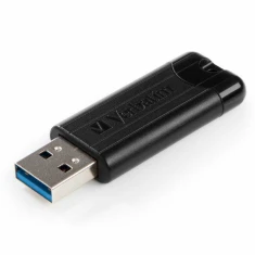 USB-накопитель Verbatim PinStripe 32GB USB-A 3.2 Black (49317)