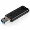Флешка Verbatim PinStripe 64GB USB-A 3.2 Black (49318)