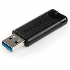 USB-накопитель Verbatim PinStripe 128GB USB-A 3.2 Black (49319)