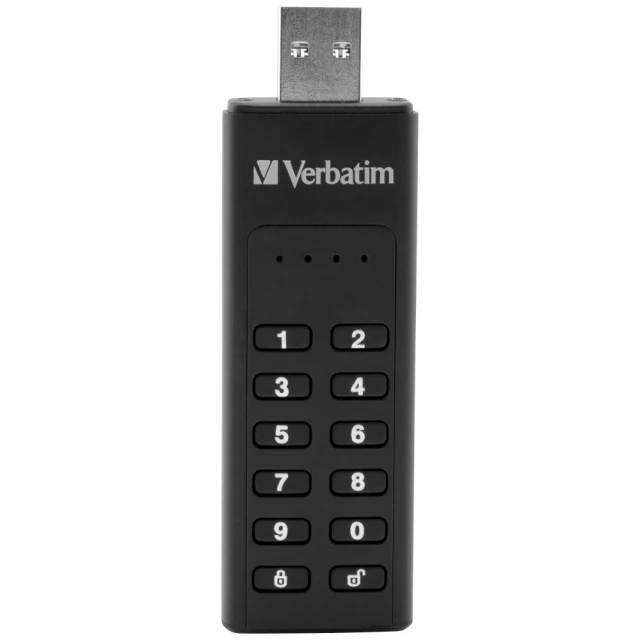 Зовнішній диск Verbatim Keypad Secure USB 3.2 Gen 1 32GB Black (49427)