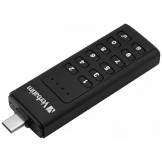 Внешний накопитель Verbatim Keypad Secure 64GB USB-C 3.1 Gen 1 Black (49431)