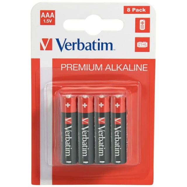 Батарейка Verbatim AAA LR03 (8 pack) (49502)