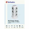 Подовжувач Verbatim EUPT-01 15в1 11xAC/2xUSB-C/2xUSB-A 2m White (49547)