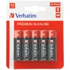 Батарейки Verbatim AA LR6 алкалінові 10 шт (49875)