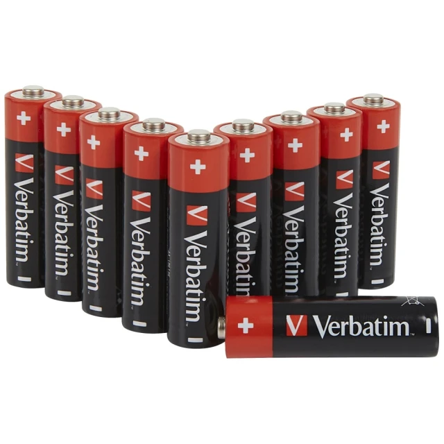 Батарейка Verbatim AA LR6 alkaliczna Black (49877)