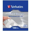 Конверти паперові Verbatim для CD 100шт White (49976)