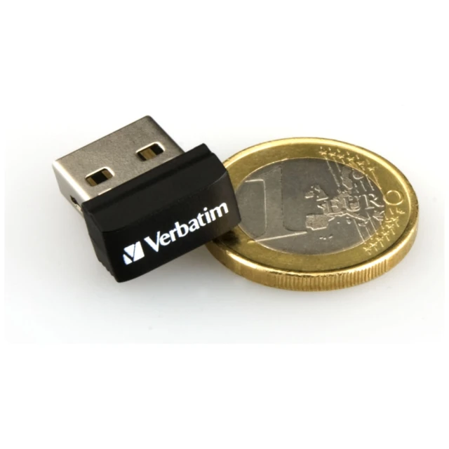 Флешка Verbatim Store n Stay Nano USB 16GB Black (97464)