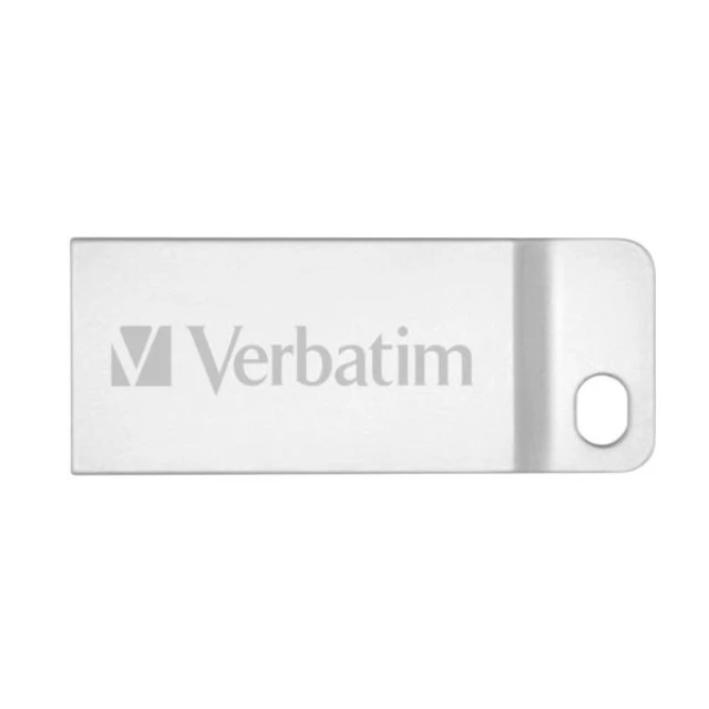 Флешка Verbatim Metal Executive 64GB USB 2.0 Silver (98750)