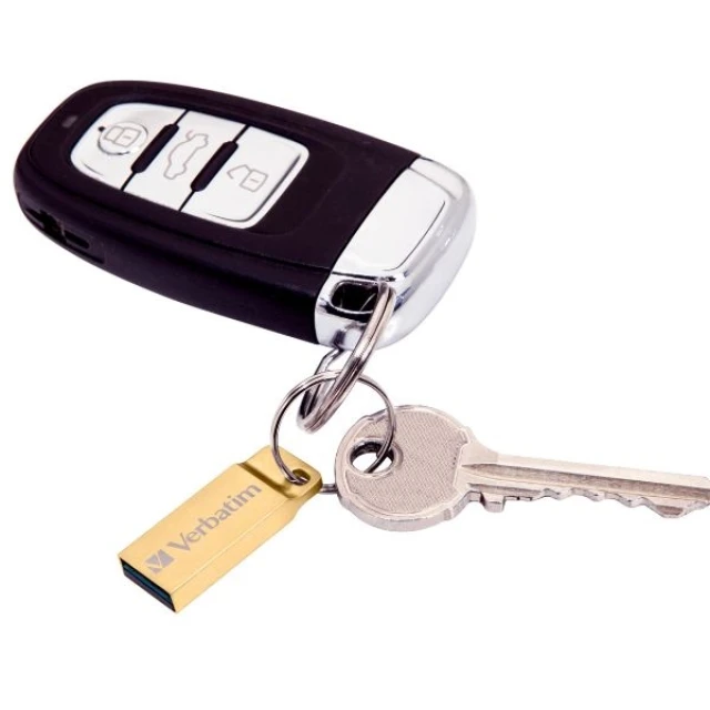 Флешка Verbatim Metal Executive 16GB USB-A 3.2 Gold (99104)