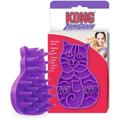 Щітка для котів KONG Company Zoom Groom Purple (0355852111764)