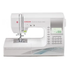 Швейна машина Singer Quantum Stylist 9960 600 швів 13 петель White (0374318830490)