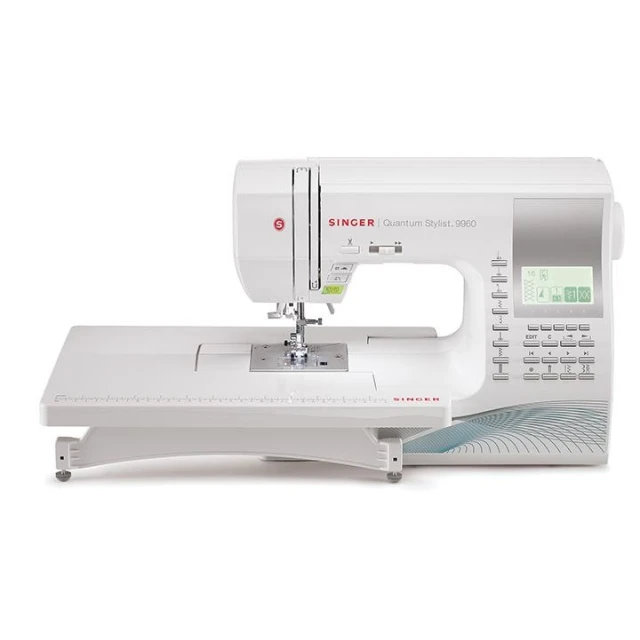 Швейна машина Singer Quantum Stylist 9960 600 швів 13 петель White (0374318830490)