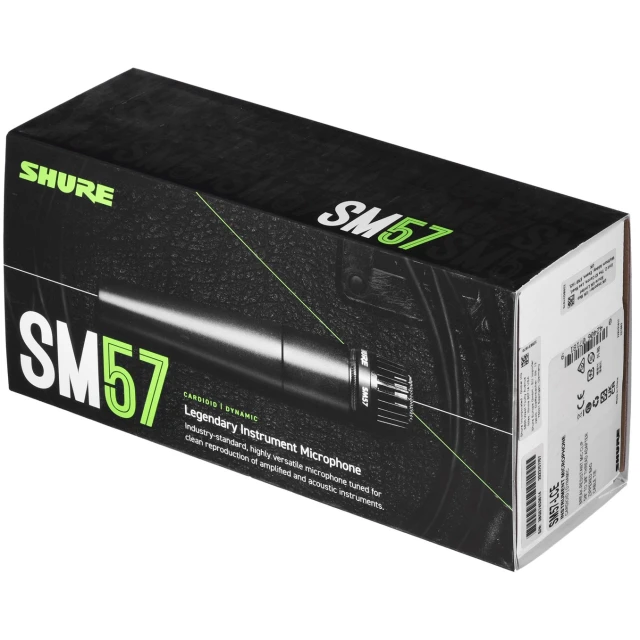 Мікрофон Shure SM57-LCE інструментальний динамічний кардіоїдний (042406071819)