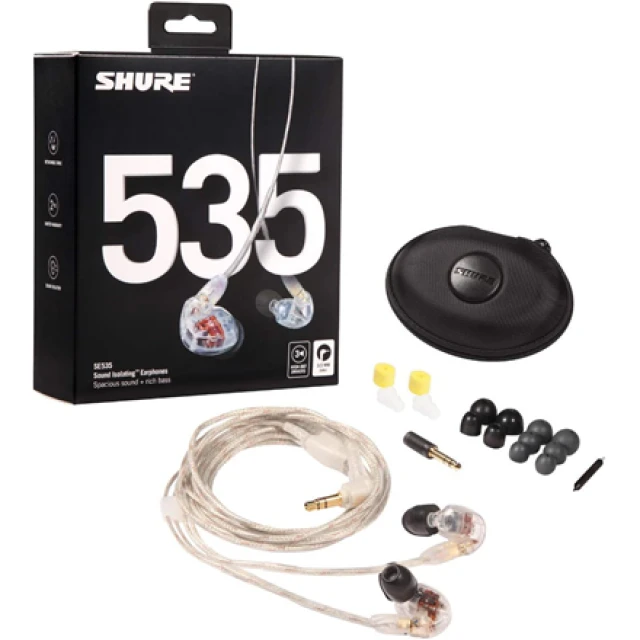 Навушники Shure SE535 Clear (042406178587)