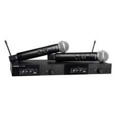 Мікрофонна радіосистема Shure SLXD24DE/SM58-G59 подвійна цифрова з двома передавачами (042406679343)