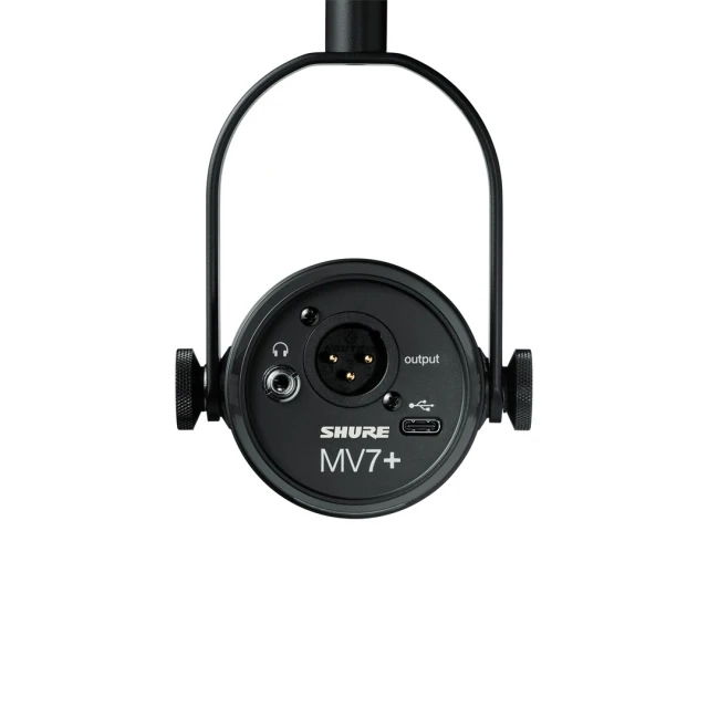 Мікрофон Shure MV7+ Black (042406791571)