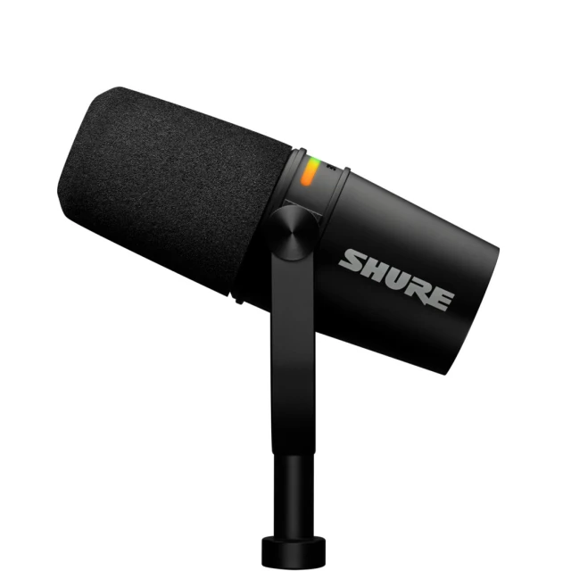 Мікрофон Shure MV7+ Black зі стійкою Gator (042406791694)
