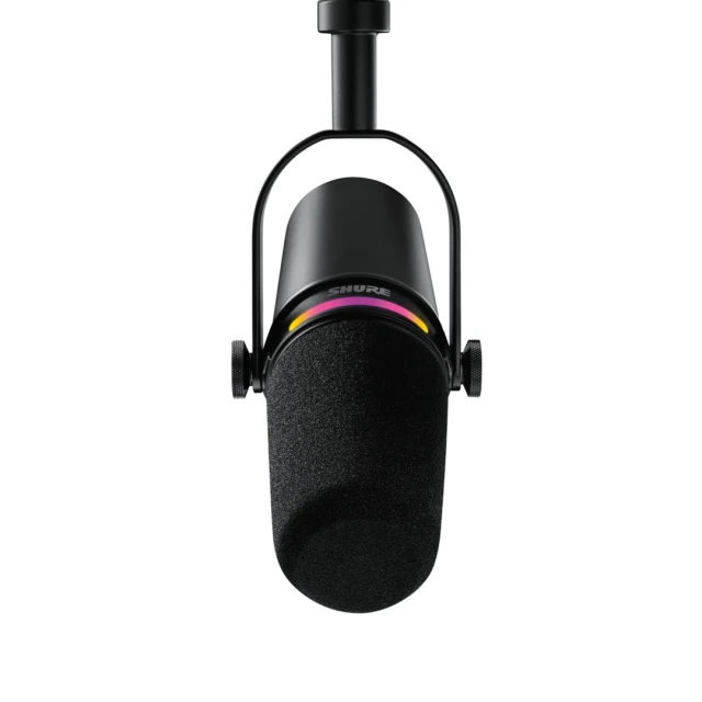 Мікрофон Shure MV7+ Black зі стійкою Gator (042406791694)